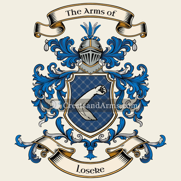 The Loseke coat of arms