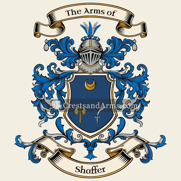 The Shaffer coat of arms