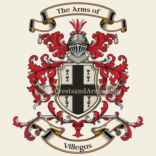 The Villegas coat of arms