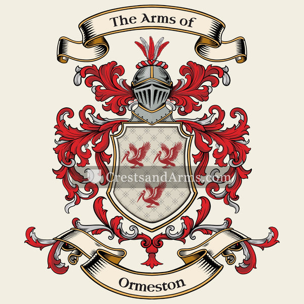 The Ormeston coat of arms