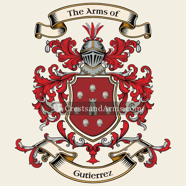 The Gutierrez coat of arms