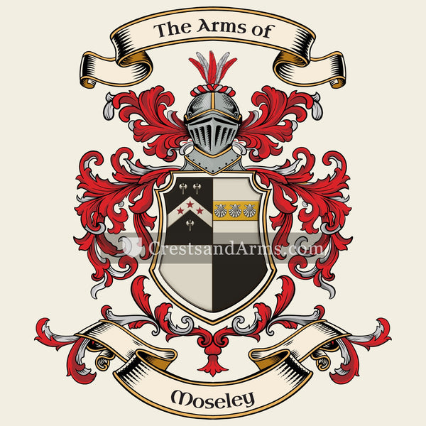 The Moseley coat of arms