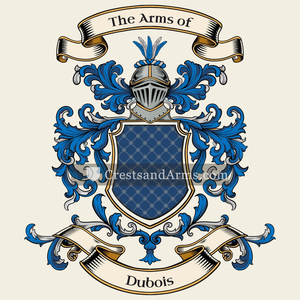 The Dubois coat of arms