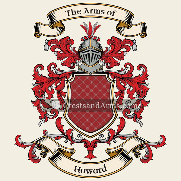The Howard coat of arms