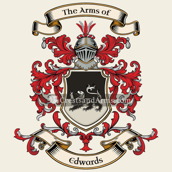 The Edwards coat of arms