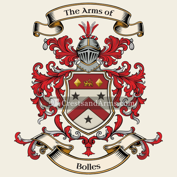 The Bolles coat of arms