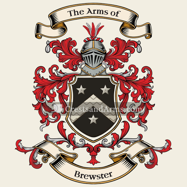 The Brewster coat of arms
