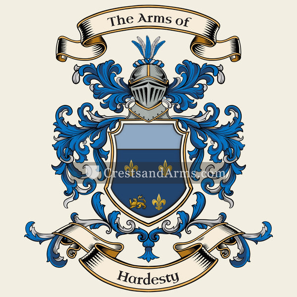 The Hardesty coat of arms