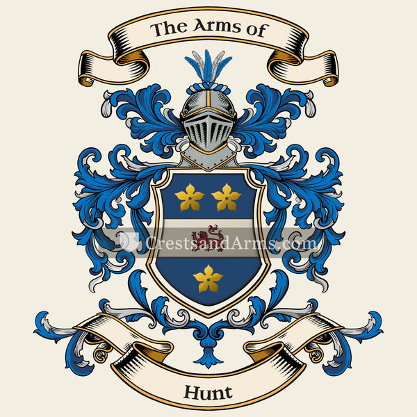 The Hunt coat of arms