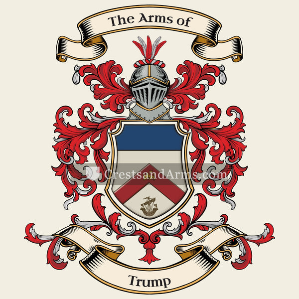 The Trump coat of arms