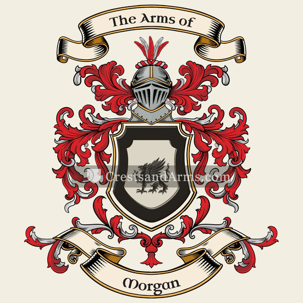 The Morgan coat of arms