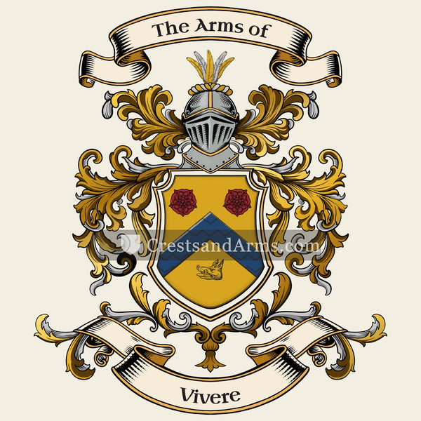 The Vivere coat of arms