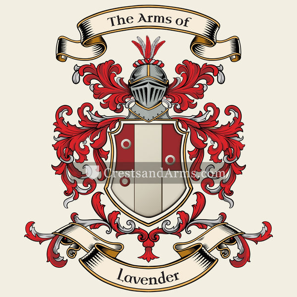 The Lavender coat of arms