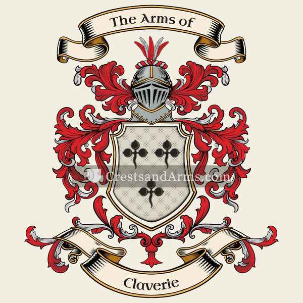 The Claverie coat of arms