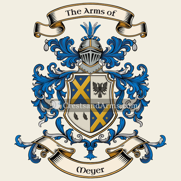 The Meyer coat of arms