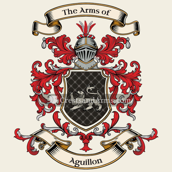 The Aguillon coat of arms
