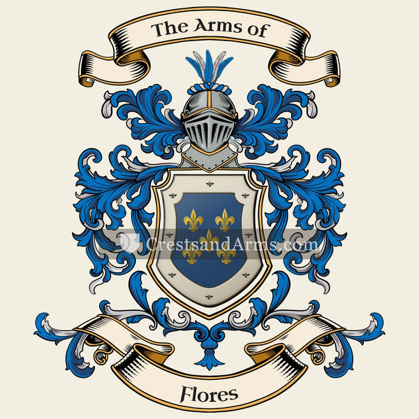 The Flores coat of arms