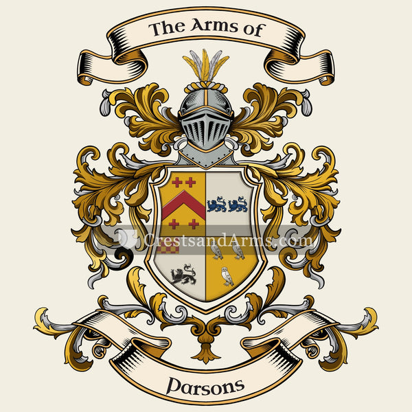 The Parsons coat of arms