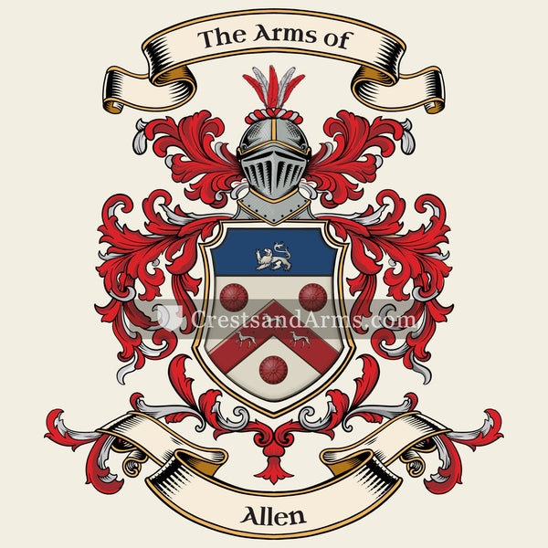 The Allen coat of arms