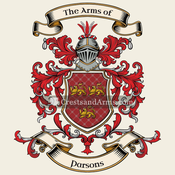The Parsons coat of arms