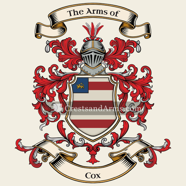 The Cox coat of arms