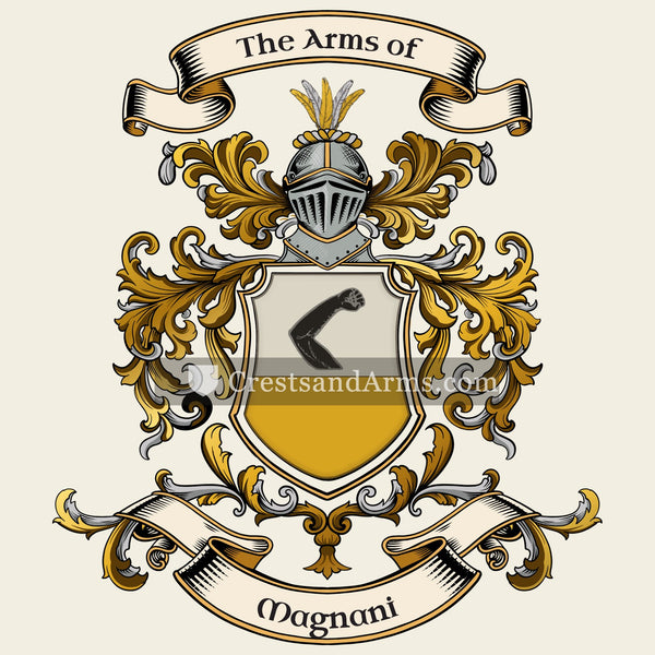 The Magnani coat of arms