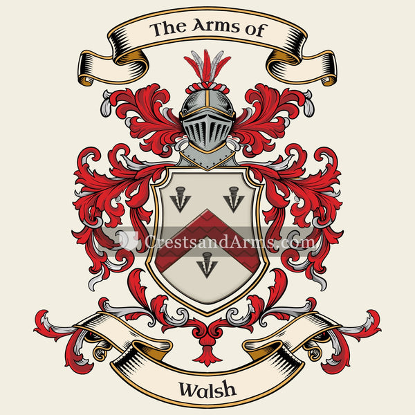 The Walsh coat of arms