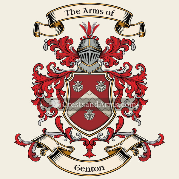 The Genton coat of arms