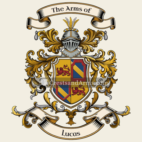The Lucas coat of arms