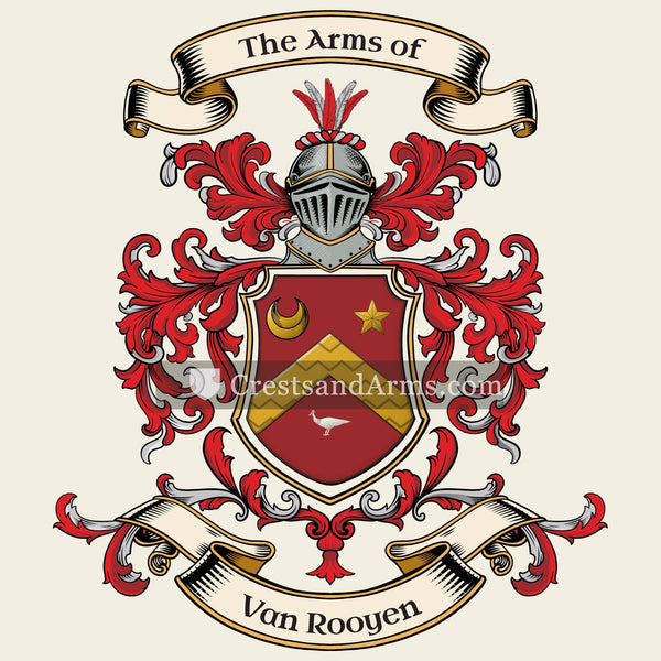 The Van Rooyen coat of arms