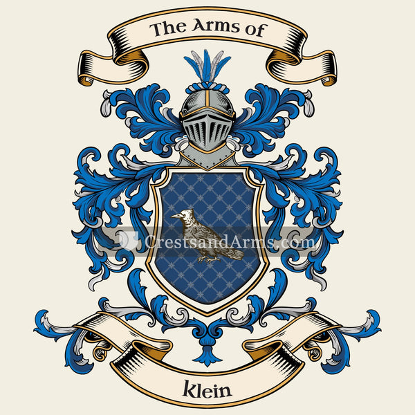 The Klein coat of arms