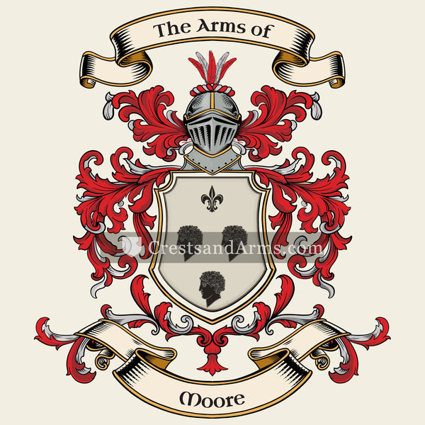 The Moore coat of arms