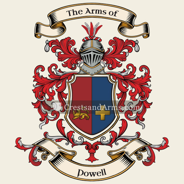 The Powell coat of arms