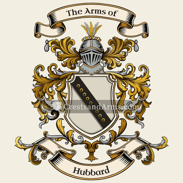 The Hubbard coat of arms