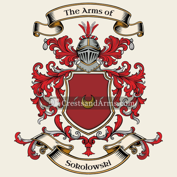 The Sokolowski coat of arms