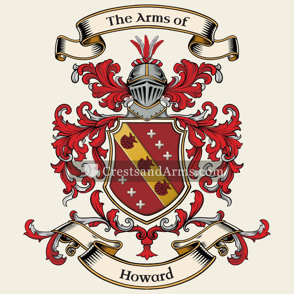 The Howard coat of arms