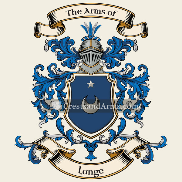 The Lange coat of arms