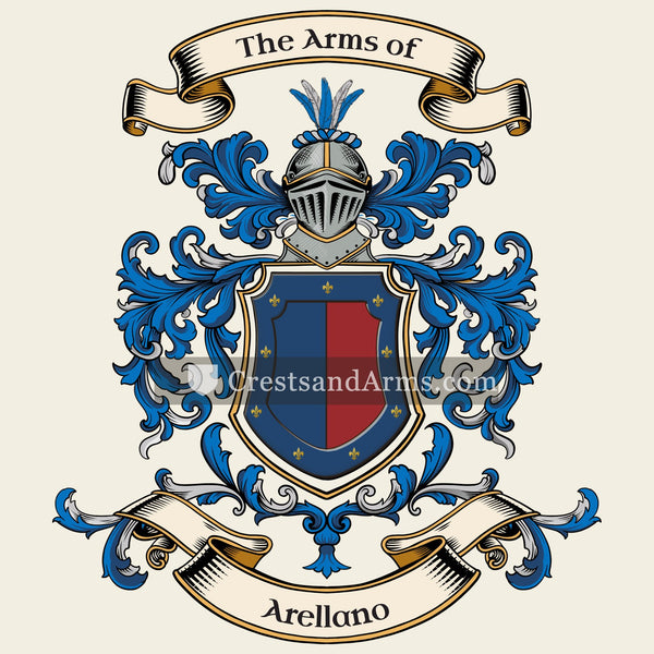The Arellano coat of arms