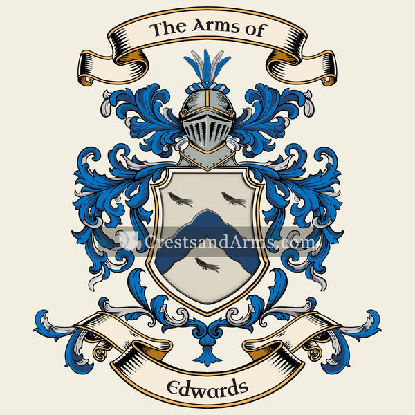 The Edwards coat of arms