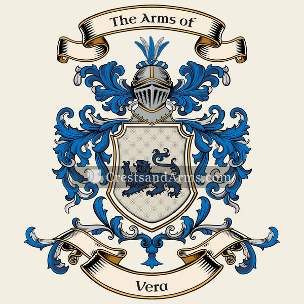 The Vera coat of arms