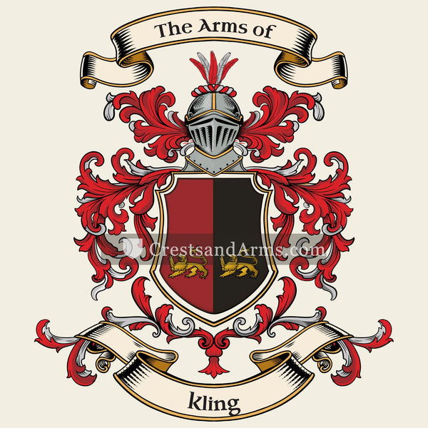 The Kling coat of arms