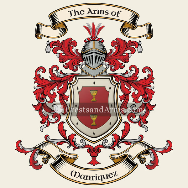 The Manriquez coat of arms