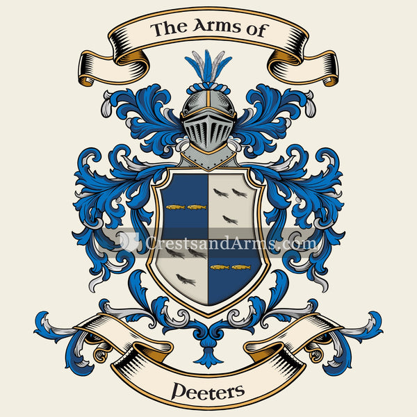The Peeters coat of arms