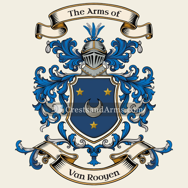 The Van Rooyen coat of arms