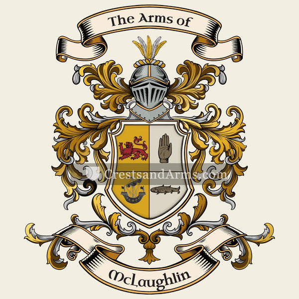 The McLaughlin coat of arms