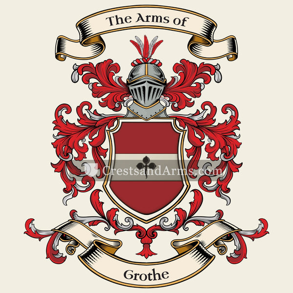 The Grothe coat of arms