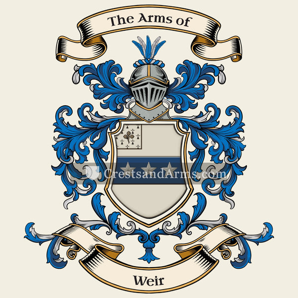 The Weir coat of arms