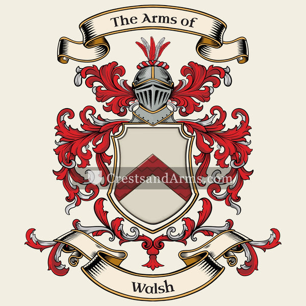 The Walsh coat of arms