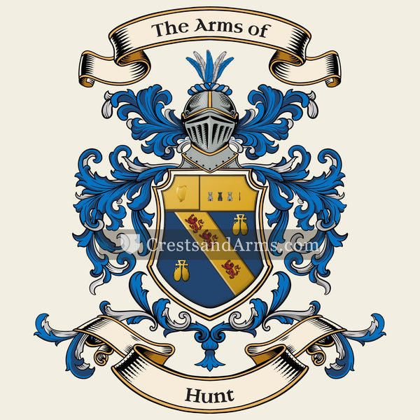 The Hunt coat of arms