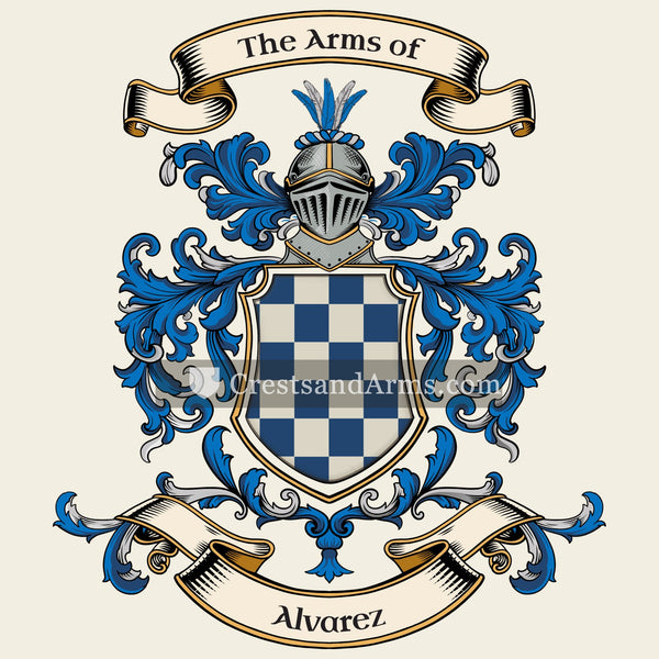 The Alvarez coat of arms